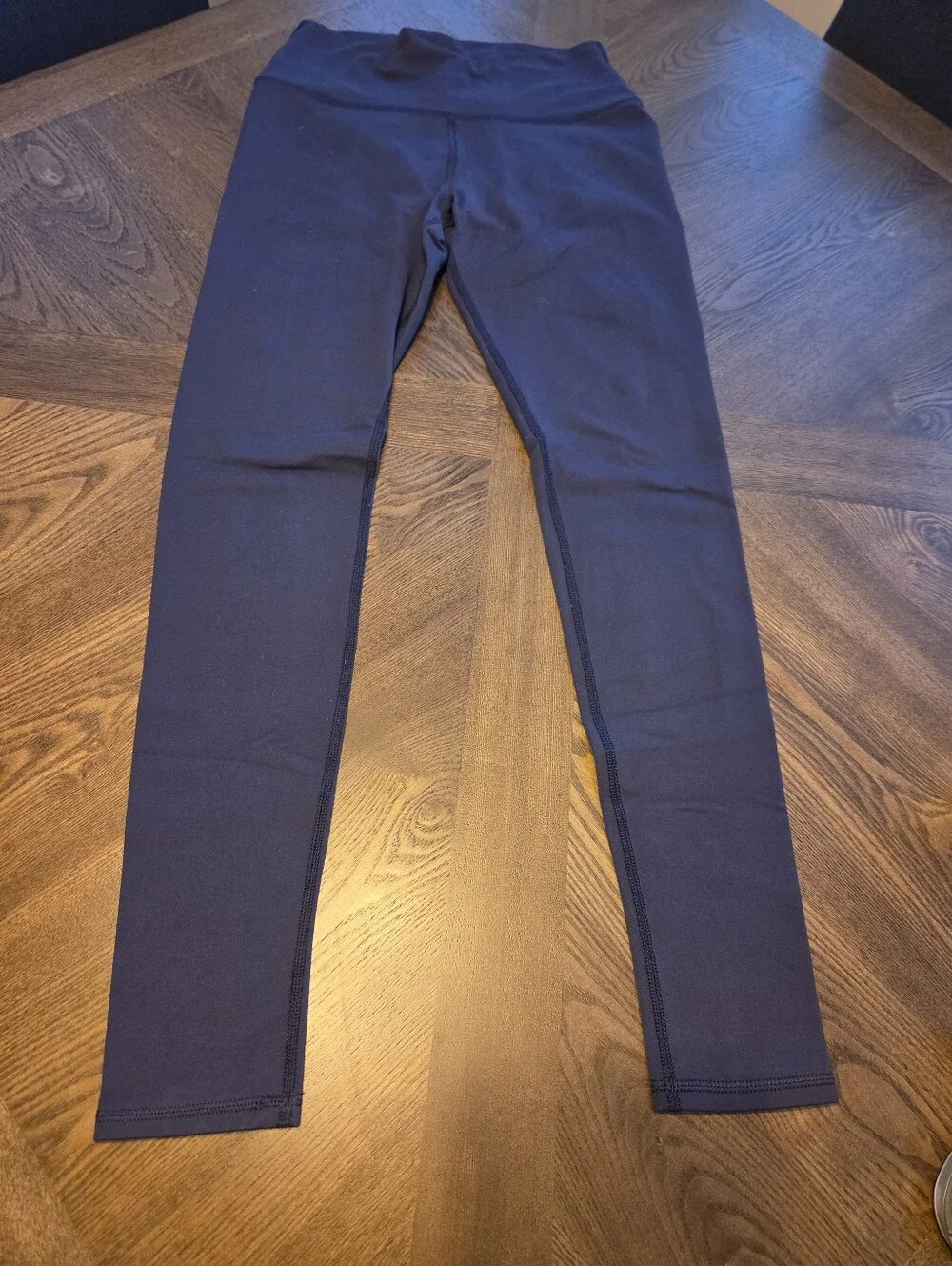 Alo Yoga High Waist Airbrush Full Length Legging in Baby sz MEDIUM